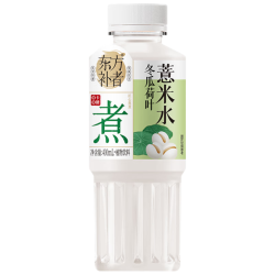 轻上 0糖0脂0卡 冬瓜荷叶薏米水  整箱装 6瓶 400