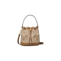 TORY BURCH 汤丽柏琦 T MONOGRAM系列 女士提花水桶包