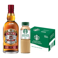 芝华士威士忌12年500ml + 星巴克星选 咖啡拿铁270ml*15瓶