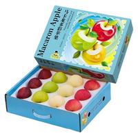 胖东来多彩苹果水果礼盒代购多色混合装组合苹果新鲜85mm起 12个装【缤纷多色混搭】单果85mm