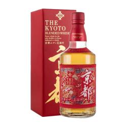 京都 日本进口 40度 调和型威士忌 京都西阵织 红标 700ml