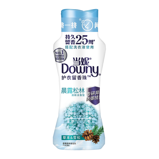 Downy 留香珠190g持久留香晨露松林香氛洗衣留香珠家用护衣试用 190g晨露松林|睡莲&雪松