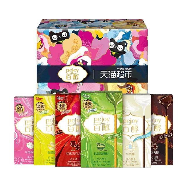 88VIP：pejoy 注心饼干礼盒 混合口味 288g