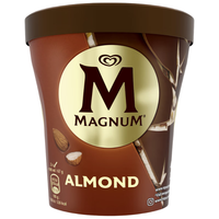 Magnum梦龙 敲敲杯 香草坚果巧克力冰淇淋 440ml/杯 雪糕 冰激凌
