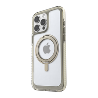 ANKER安克支点壳pro 适用iPhone16Pro苹果手机保护套磁吸充电磨砂旋转SGS认证防摔高透支架壳 钛原色 【钛原色】气囊支架壳