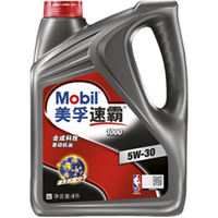 Mobil 美孚 速霸1000 5W-30 合成机油 API SP级 4L