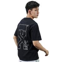 唐狮 TONLION夏短袖T恤男纯棉韩版宽松白色上衣潮流半袖衫in