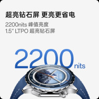 OPPO Watch X2 eSIM智能手表 墨石岩黑