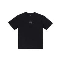 匡威（Converse）男舒适透气运动休闲短袖T恤 S 黑色A款