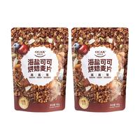 欧扎克海盐可可红茶无花果烘焙燕麦片水果坚果零食代早餐145g