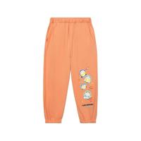 千趣会 SENSHUKAI 日本童装男童女童裤子夏轻薄全棉裤子儿童长裤 橘粉色 110cm