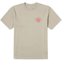 VANS范斯 女子纯棉短袖T恤花朵印花舒适圆领 白色 XL