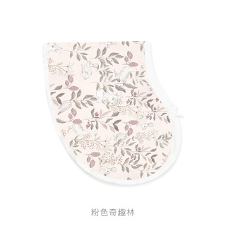 Griny格里尼婴儿拍嗝巾围嘴新生儿竹棉护肩口水巾宝宝围兜吐奶巾