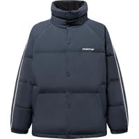 森马 Semir羽绒服男四防外套厚款2024冬季宽松印花面包服美式青少年