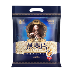 捷氏 原味纯燕麦片 1200g 袋装