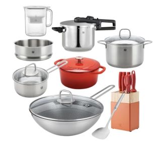 ZWILLING 双立人 厨具组合 Nova plus锅刀炊15件套