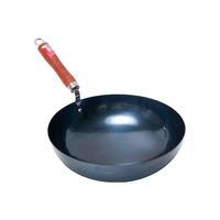 Zhangqiu iron Wok 章丘铁锅 炒锅(32cm、不粘、无涂层、铁、古法烤蓝、干烧)