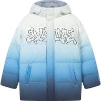 361° 男童渐变盖臀羽绒服
