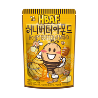 芭蜂(HBAF)蜂蜜黄油口味巴旦木190g*1 经典坚果零食 办公室休闲零食 蜂蜜黄油味扁桃仁190g*1
