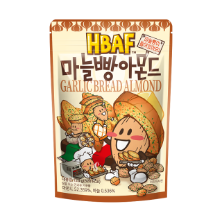 HBAF芭蜂 蒜香扁桃仁 190g 巴旦木