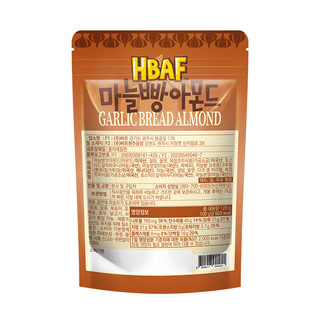 HBAF芭蜂 蒜香扁桃仁 190g 巴旦木
