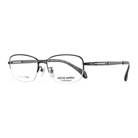 CHARMANT 夏蒙 眼镜框迈克系列日本商务近视眼镜男简约镜框XM5508 BK-黑色