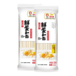 金龙鱼 鲜鸡蛋麦芯挂面120克*3
