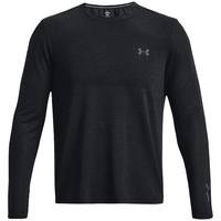 安德玛 UNDERARMOUR)春夏SEAMLESS男子跑步运动长袖T恤1375693 黑色001 XXL