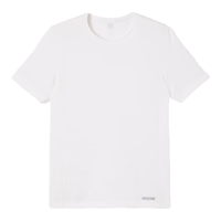 DECATHLON 迪卡侬 短袖速干衣男训练宽松半袖上衣运动t恤男RUNM2501429白色T恤L