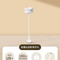 皇嗣 适配贝亲直饮吸管奶瓶配件水杯盖子鸭嘴奶嘴重力球握把手柄第三代