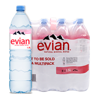  evian/依云 天然纯净 矿泉水  依云1500mL*12瓶塑料瓶