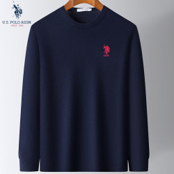 U.S. POLO ASSN. 美国马球协会 限时破价！羊毛针织衫男士打底衫