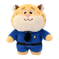 迪士尼 毛绒玩具布娃娃玩偶抱枕女友女生 疯狂动物城豹警官公仔