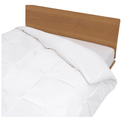 無印良品 MUJI 防螨羽绒被 被子 90%白鸭绒被芯 780g四季被 厚型一层式 双人用