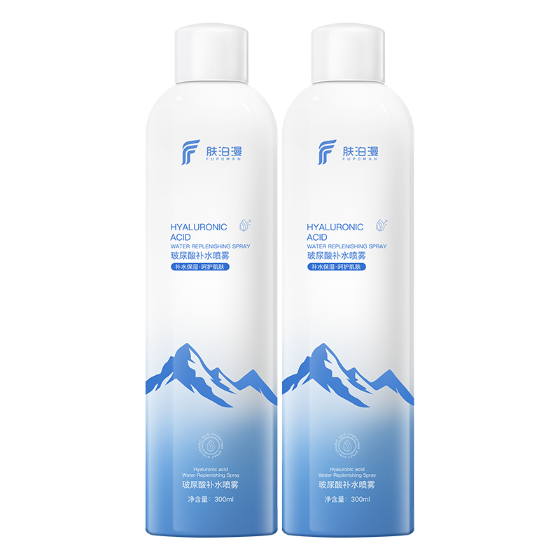 肤泊漫 玻尿酸保湿舒缓补水喷雾 300ml*2瓶