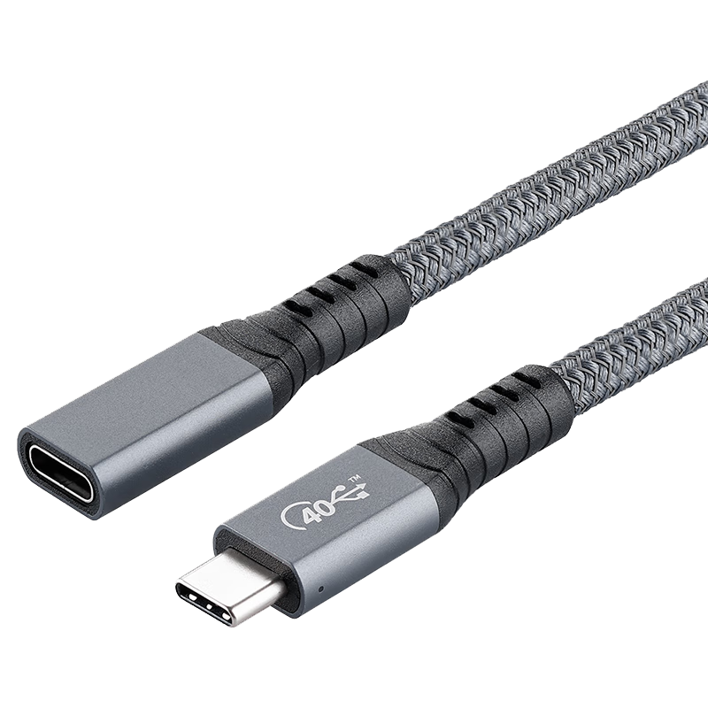【USB4延长线直头】0.2米