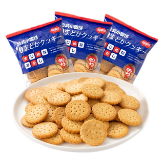 FUSIDO 福事多 日式小圆饼 海盐味 100g*5袋