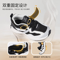 江博士江博士童鞋秋款男女儿童舒适学步鞋简约轻便运动鞋潮流百搭运动鞋 米/粉红 33 脚长约20.2-20.8