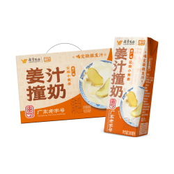 风行牛奶 姜汁撞奶调制乳 200ml*10盒
