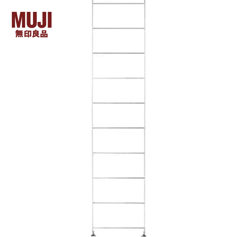 無印良品 MUJI 無印良品  不锈钢组合架 不锈钢追加用立杆 高175.5cm型用