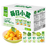 吉香居每日小菜25g*4种小菜 榨菜萝卜干酸豆角泡椒豇豆咸菜下饭菜礼盒