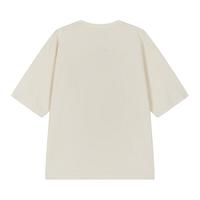  Champion 纯棉 男士短袖T恤  米白色 M