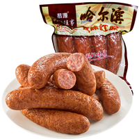 恭源 哈尔滨风味红肠 160g 果木熏香腊肠火腿肠 东北特产熟食腊味