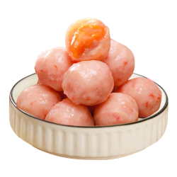 玖嘉久 国产海鸭蛋虾丸牛肉丸 435g 火锅丸子组合