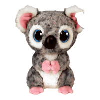 TY动物毛绒玩偶儿童酷拉-灰色斑点考拉36378安抚陪伴