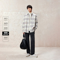 JACK&JONES 杰克琼斯 超阔松紧抽绳莱卡牛仔裤