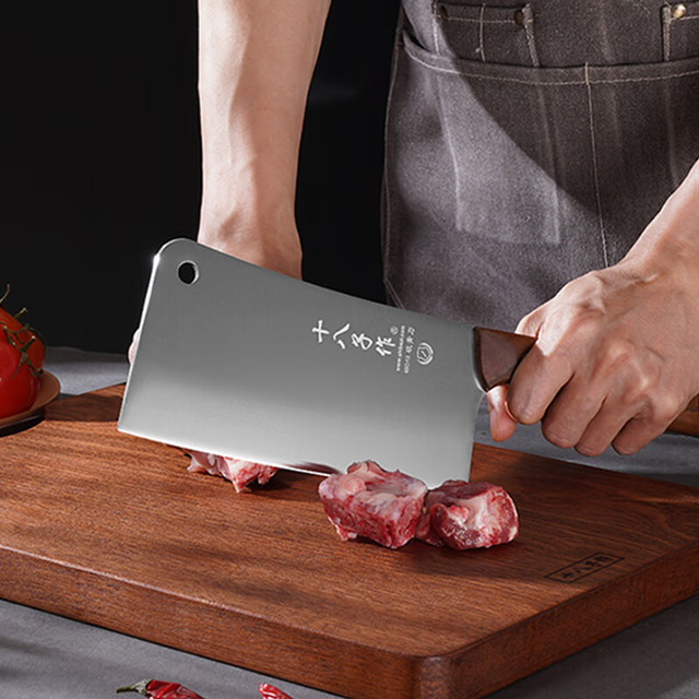 十八子作 阳江十八子家用刀具套装 菜刀剪刀组合 锐影四件套刀 SL2350