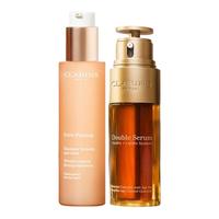 娇韵诗（CLARINS）弹簧水乳护肤品套装 双萃精华眼霜面霜化妆品全套送老婆生日礼物 弹簧