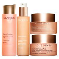 娇韵诗(CLARINS)弹簧水乳护肤品套装 双萃精华眼霜面霜化妆品全套 弹簧水乳+弹簧日晚霜