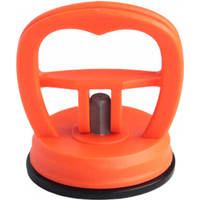 番易吸提器A1ZO-吊顶吸盘拆装铝扣板玻璃瓷砖地砖吸提器安装工具 橙色小号1个